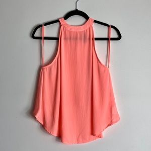 ASTR Asymmetrical Cut Halter Top - Size Small